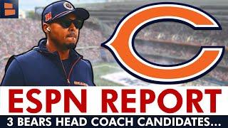 ESPN REPORT: Chicago Bears Are Interested In 3 Head Coach Candidates Including…