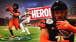 HERO IN THE COLLEGE FOOTBALL PLAYOFFS! | College Football 25 Dynasty, EP30