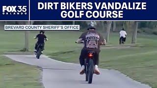 Teens on dirt bikes vandalize Florida golf course, spark safety concerns