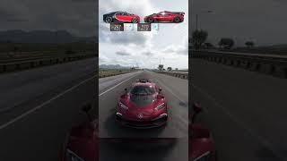 BUGATTI CHIRON VS, MERCEDES-AMG ONE |FORZA HORIZON 5 #memes #automobile #lamborghinni