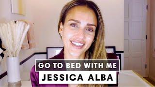 Jessica Alba's Nighttime Skincare Routine | Go To Bed With Me | Harper's BAZAAR