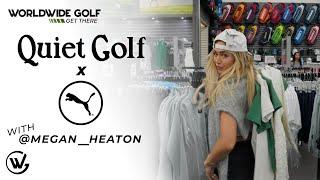 Quiet Golf X PUMA Try On Haul with Megan Heaton