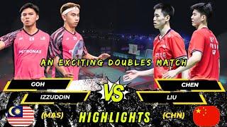 Wow‼️An exciting doubles match‼️Goh/Izzuddin vs Chen/Liu US Open