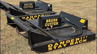 AGT Skidsteer Brush Cutter Attachment - From First Look To Cutting Pasture