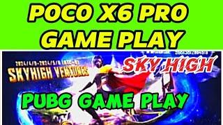 PUBG GAMEPLAY POCO X6 PRO 90 FPS GAMING PHONE DIMENSITY 8300 ULTRA