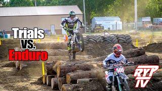 Racing Endurocross on a Trials Bike with Pat Smage