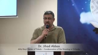 Ahlul Bayt Center of Toledo -  Condemnation of the Shooting in Orlando