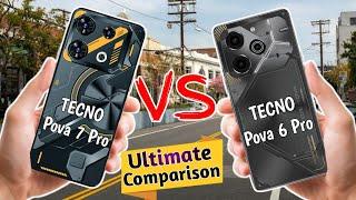 Tecno Pova 7 Pro 5G vs Tecno Pova 6 Pro 5G - The Ultimate Comparison You Need to Watch