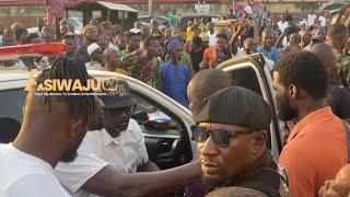 ALABI PASUMA WELCOME BY A LARGE CROWD IN IKORODU IBESE AT 365 LOUNGE