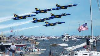 BLUE ANGELS Annapolis Airshow (and the World's Most Crowded Anchorage)