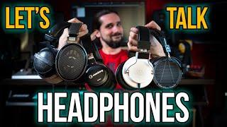 Let's talk HEADPHONES- for mixing, mastering, production - Q&A #headphones