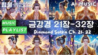 𝙋𝙡𝙖𝙮𝙡𝙞𝙨𝙩 | 한글금강경(金剛經) 21장-32장 플리 (Diamond Sutra Ch.21-32 Playlist) 지혜와 수명연장힙불佛 Hipster Buddha |