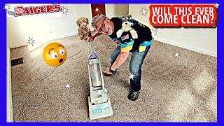 Can I CLEAN All this JUNK Out of the Carpet? Come Find OUT!