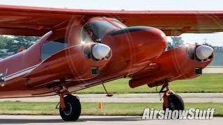 Oshkosh Aircraft Arrivals - Monday Part 1 - EAA AirVenture Oshkosh 2024