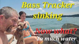 Bass Tracker taking on water fast #trending #boat #viral #cute #viralvideo #cute @Vassmotorsports