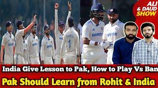 Oh India Breaking 150 Years Test History | India Give Lesson to Pak, How to Play Fearless Vs Ban