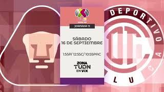 Pumas Femenil vs Toluca Femenil | Promo | Zona TUDN en VIX 