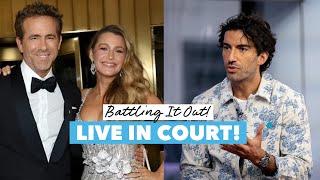 LIVE COURT HEARING! Blake Lively vs. Justin Baldoni Battle Over Protective Order