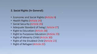 Children's Rights Under International Law