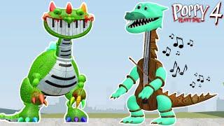 I FOUND NEW CELLOSAURUS DINO TOY PIANOSAURUS FAMILY POPPY PLAYTIME 4 In Garry's Mod