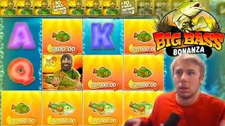 BIG BASS BONANZA SLOT BONUS GOES OFF ONCE AGAIN!