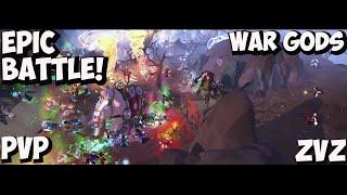 ALBION ONLINE - EPIC ZVZ BATTLE !WaR GoDs!!!#PvP #Zvz #MMo