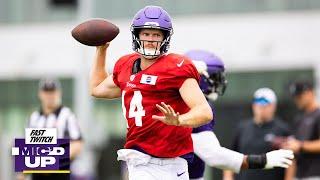 Sam Darnold Mic'd Up During 2024 Vikings Training Camp Practice