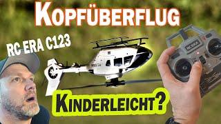 Der RC-Hubschrauber C123 von RC ERA EC 135 - Fliegen über Kopf per Tastendruck - ein Kinderspiel?