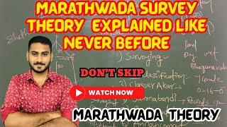 Marathwada Land Survey System –Complete Theory Explained in Telugu @TelanganaCMO  #telanganarecord