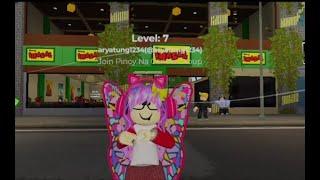 Dine-in time at Mang Inasal Resto here at Roblox Kawaii Princess