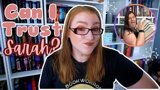 Can I Trust Sarah? - Pt 1: Reacting to the Books She's Making Me Read