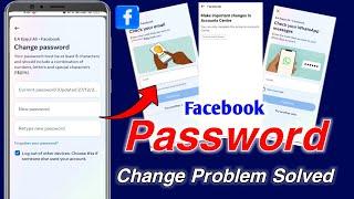 Facebook password change problem 2025 Check your WhatsApp messages problem fixed change password