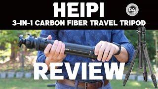 HEIPI W28 3-in-1 Carbon Fiber Travel Tripod Review | Beyond Peak Design?