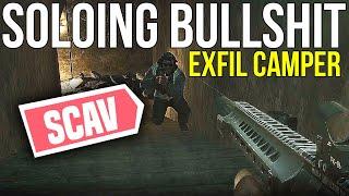 Solo Bullshit quest & EXFIL CAMPING SCAV! Escape from Tarkov 12.9