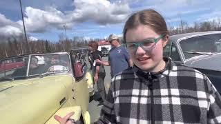 Car show at Wasilla high school