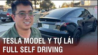 Trải nghiệm chức năng Full self driving của Tesla. Hi vọng Vinfast sẽ sớm có chức năng này