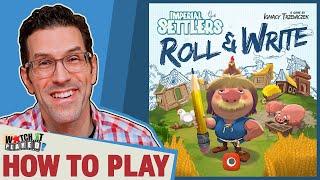 Imperial Settlers: Roll & Write - How To Play