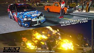 (PC) GTA FiveM: 1320 STREET RACING: CRAZIEST RACE NIGHT YET!  SnotRocket Plays Mind Games/Explosions