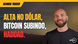 Crise Econômica! Dólar Dispara e Investidores Criticam Haddad e Lula | Bitcoin em Alta