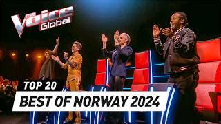 Every 4-CHAIR TURN on The Voice of Norway 2024!