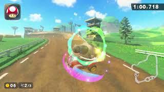 Moo Moo Meadows - 1:58.625 - Kins0 (Mario Kart World world record)