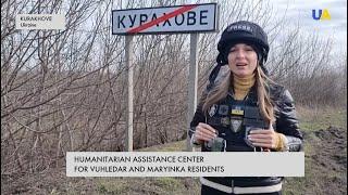 Maryinka completely destroyed by Russian army: residents hosted in Kurakhove humanitarian center