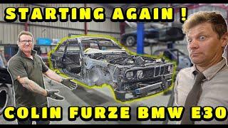 Colin Furze BMW E30 Restoration : Finishing the rear Quarter and Starting Again.