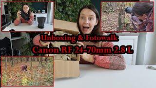 Canon RF 24-70mm 2.8 L | UNBOXING & FOTOWALK