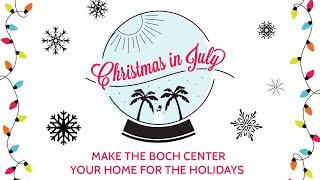 Boch Center is Your Home For The Holidays!