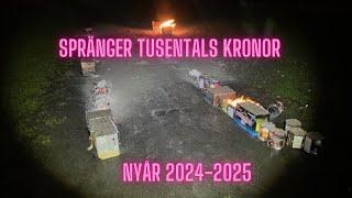 Pyroboy Spränger In Det Nya Året Med En Massa Fyrverkerier 2024-2025