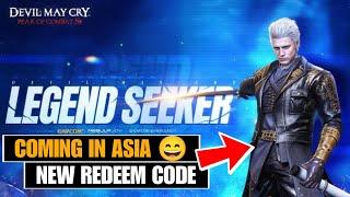 New Redeem Code - Vergil Legend Seeker - Coming in Asia - Devil May Cry Peak Of Combat