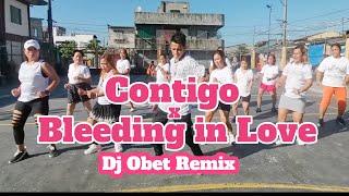 Contigo x Bleeding in Love | Dj Obet Remix | Dance Workout | TikTok Trendz | Zumba Fitness