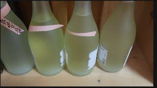 막걸리 많이 사오셔서 이렇게 만들어 평생 사용하세요/ 초간단막걸리식초요리 makgeolli vinegar
