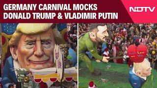 Germany Carnival Mocks Donald Trump And Vladimir Putin